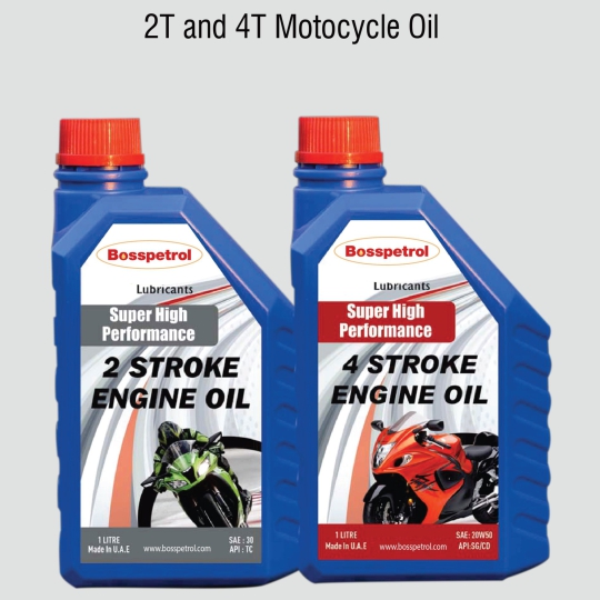 2T and 4T Motorcycle Oil